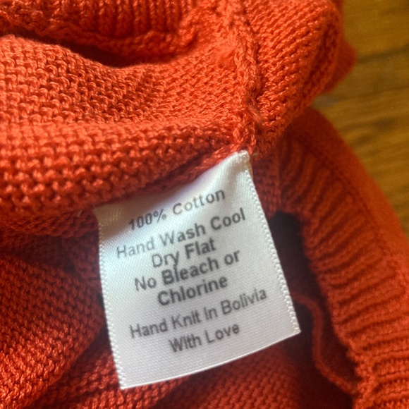 Erica Tanov cotton sweater tank - Picture 3 of 4